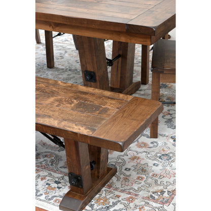 QW Amish Bayfield Plank Table - 371Y-BAYFIELD
