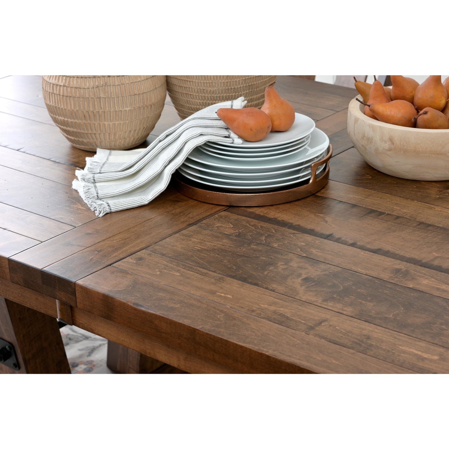 QW Amish Bayfield Plank Table - 371Y-BAYFIELD