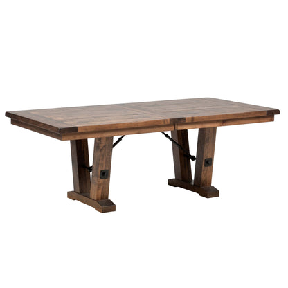 QW Amish Bayfield Plank Table - 371Y-BAYFIELD