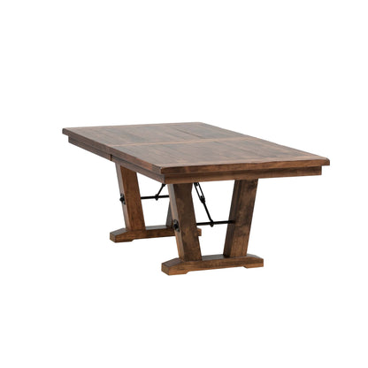 QW Amish Bayfield Plank Table - 371Y-BAYFIELD