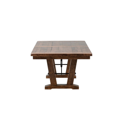 QW Amish Bayfield Plank Table - 371Y-BAYFIELD