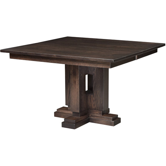 QW Amish Boca Single Pedestal Table - 371Y-BOCA