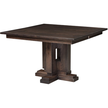 QW Amish Boca Single Pedestal Table - 371Y-BOCA