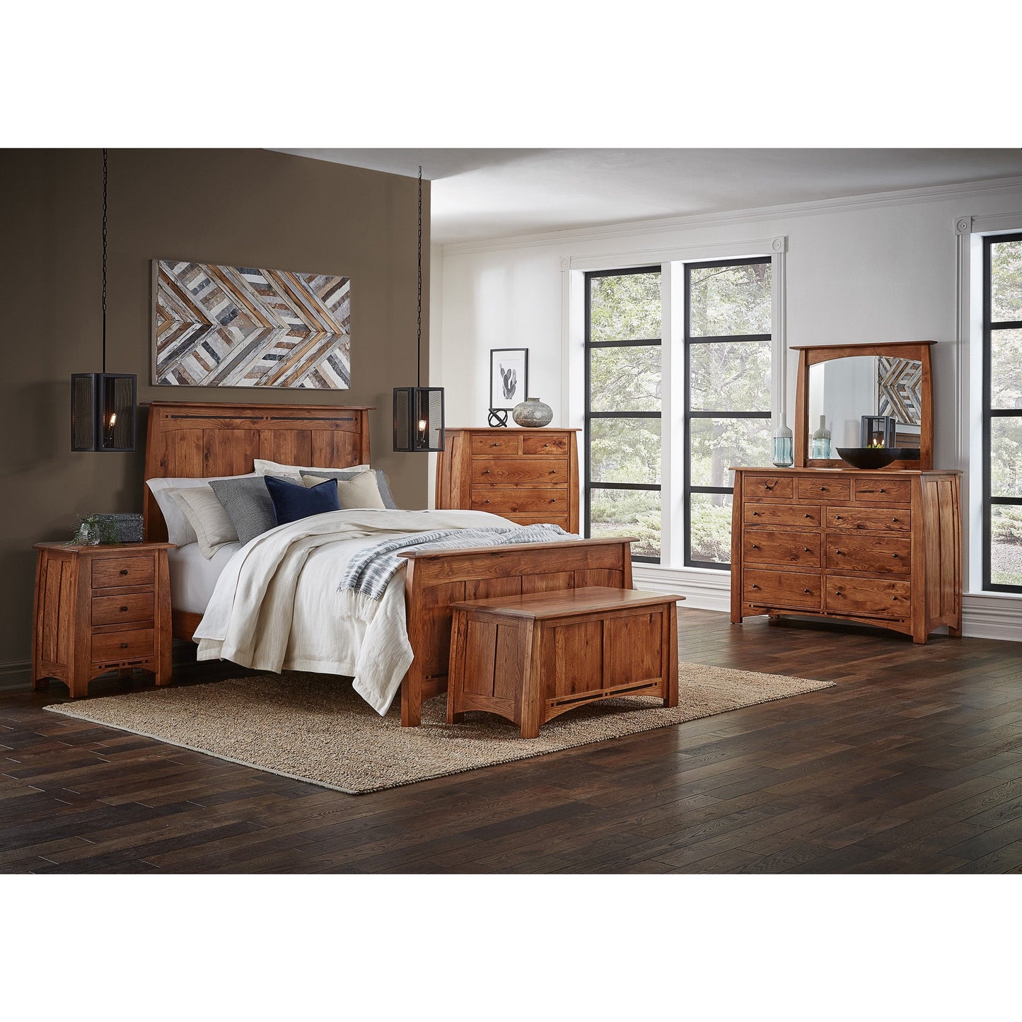 QW Amish Boulder Creek Bed - 933T-057CK