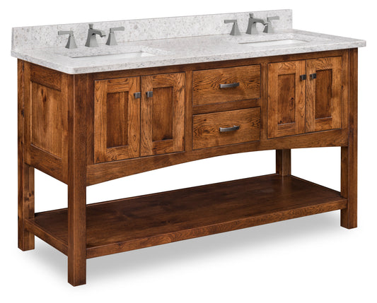 QW Amish Brookville Vanity (Select Size)