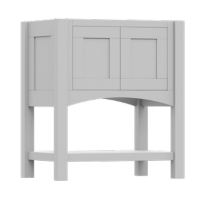 QW Amish Brookville Vanity (Select Size) - 396M-BV-V24