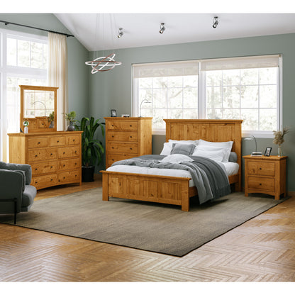 QW Amish Canton Tall Chest - 199E-W-022