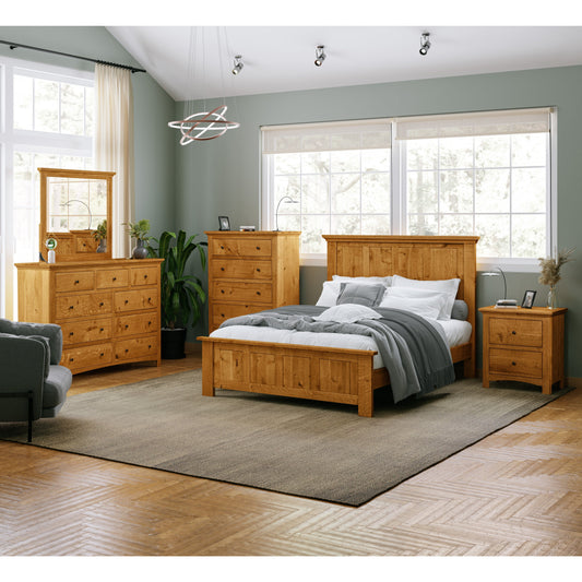 QW Amish Canton Tall Chest - 199E-W-022