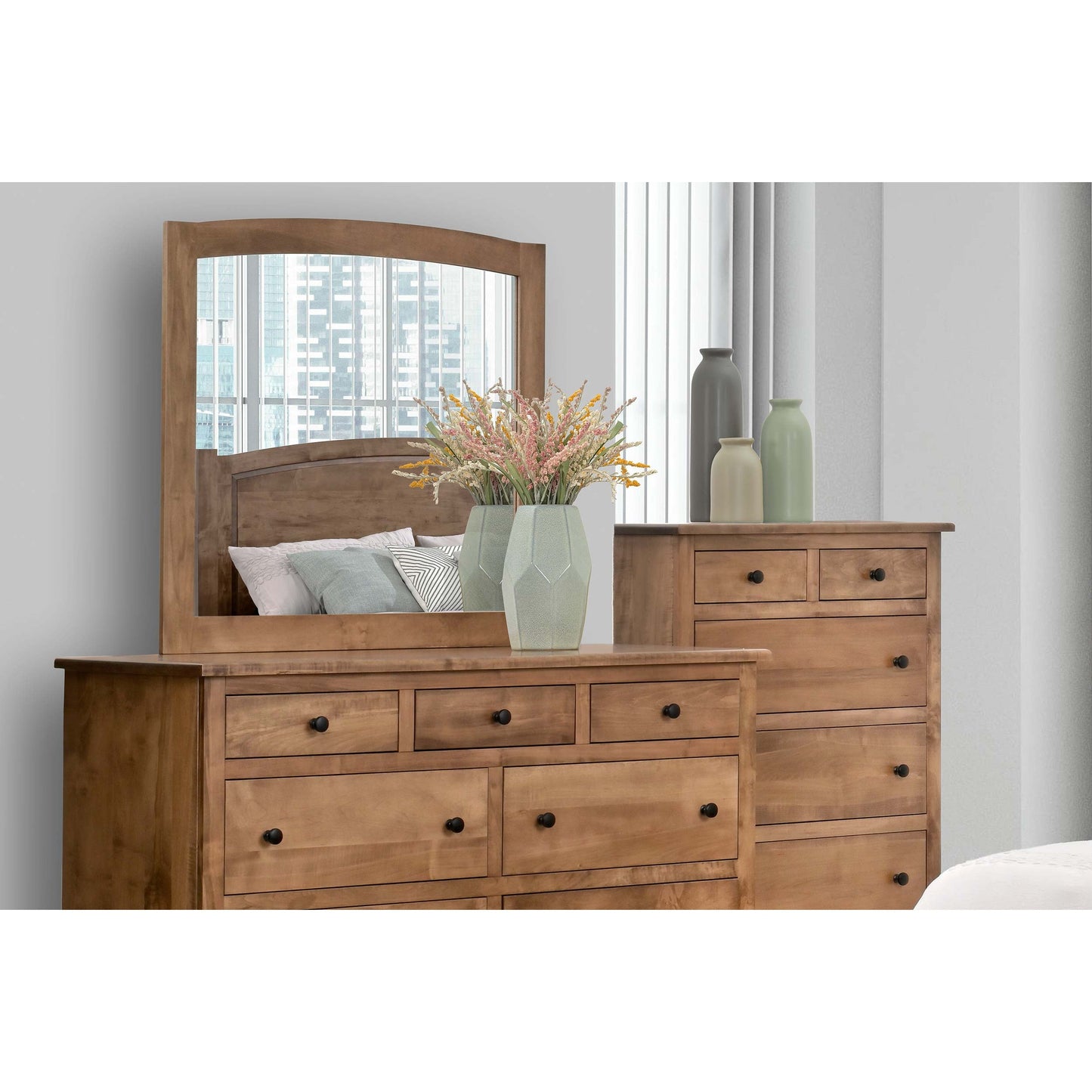 QW Amish Charlotte 5pc Set - 857W-CHARLOTTE-5PC-QN