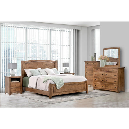 QW Amish Charlotte Bed - 857W-CL-511-TW
