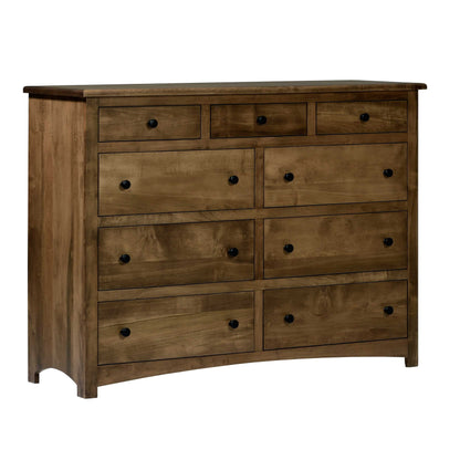 QW Amish Charlotte High Dresser w/ Optional Mirror - 857W-CL-311-DR