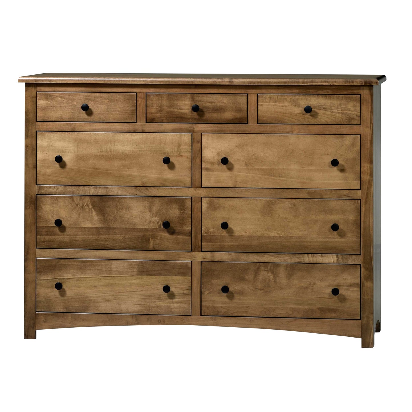 QW Amish Charlotte High Dresser w/ Optional Mirror - 857W-CL-311-DR