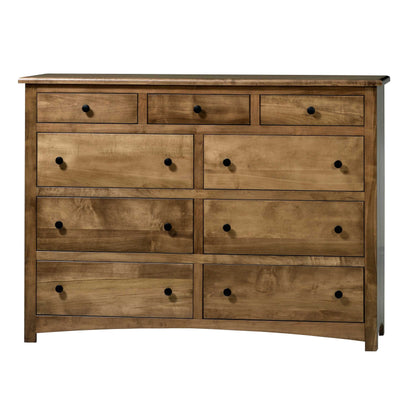 QW Amish Charlotte High Dresser w/ Optional Mirror - 857W-CL-311-DR