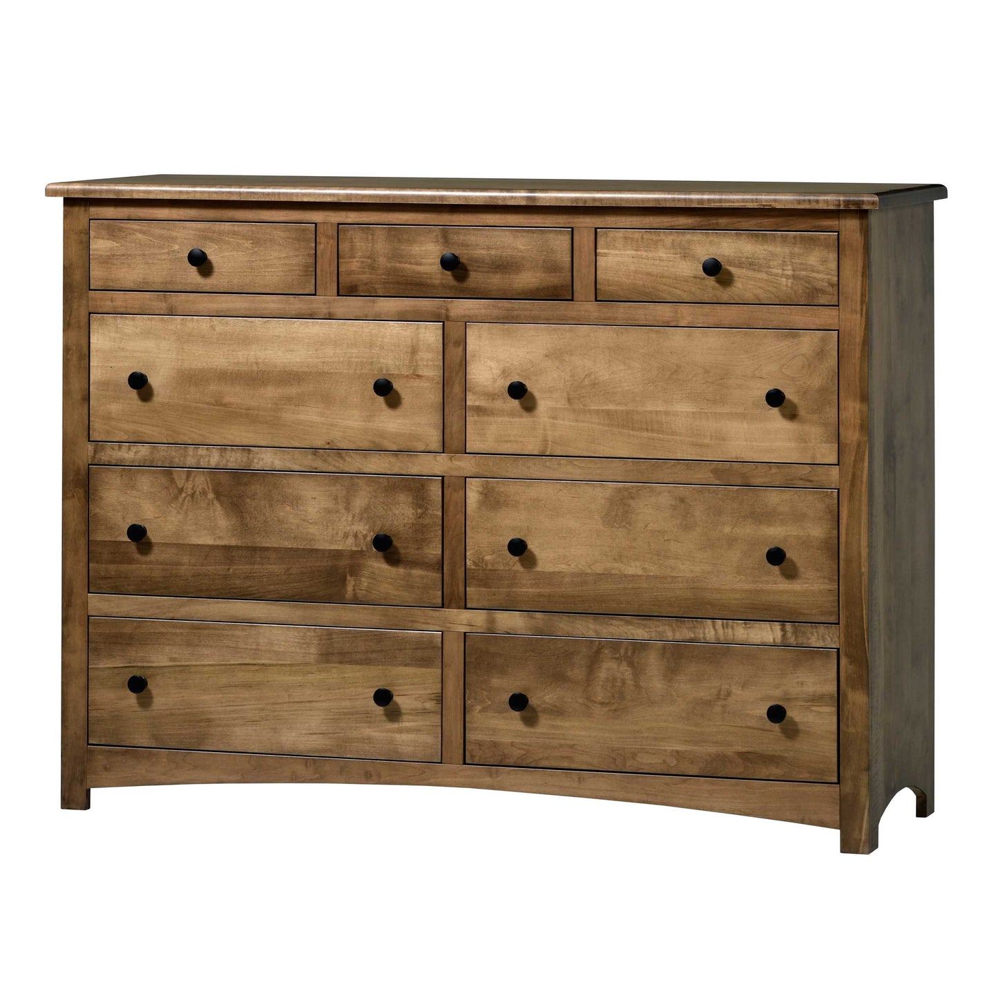 QW Amish Charlotte High Dresser w/ Optional Mirror - 857W-CL-311-DR