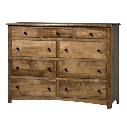 QW Amish Charlotte High Dresser w/ Optional Mirror - 857W-CL-311-DR