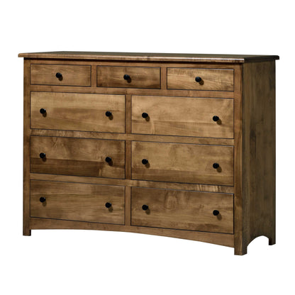 QW Amish Charlotte High Dresser w/ Optional Mirror - 857W-CL-311-DR