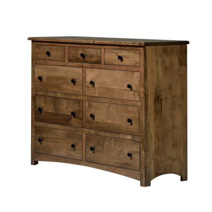 QW Amish Charlotte High Dresser w/ Optional Mirror - 857W-CL-311-DR