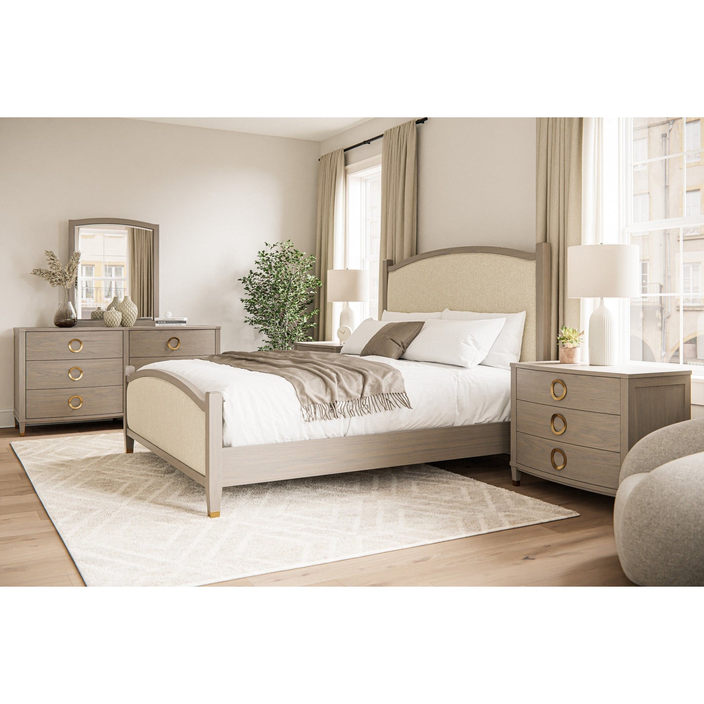 QW Amish Clair Nightstand - 139B-CL204