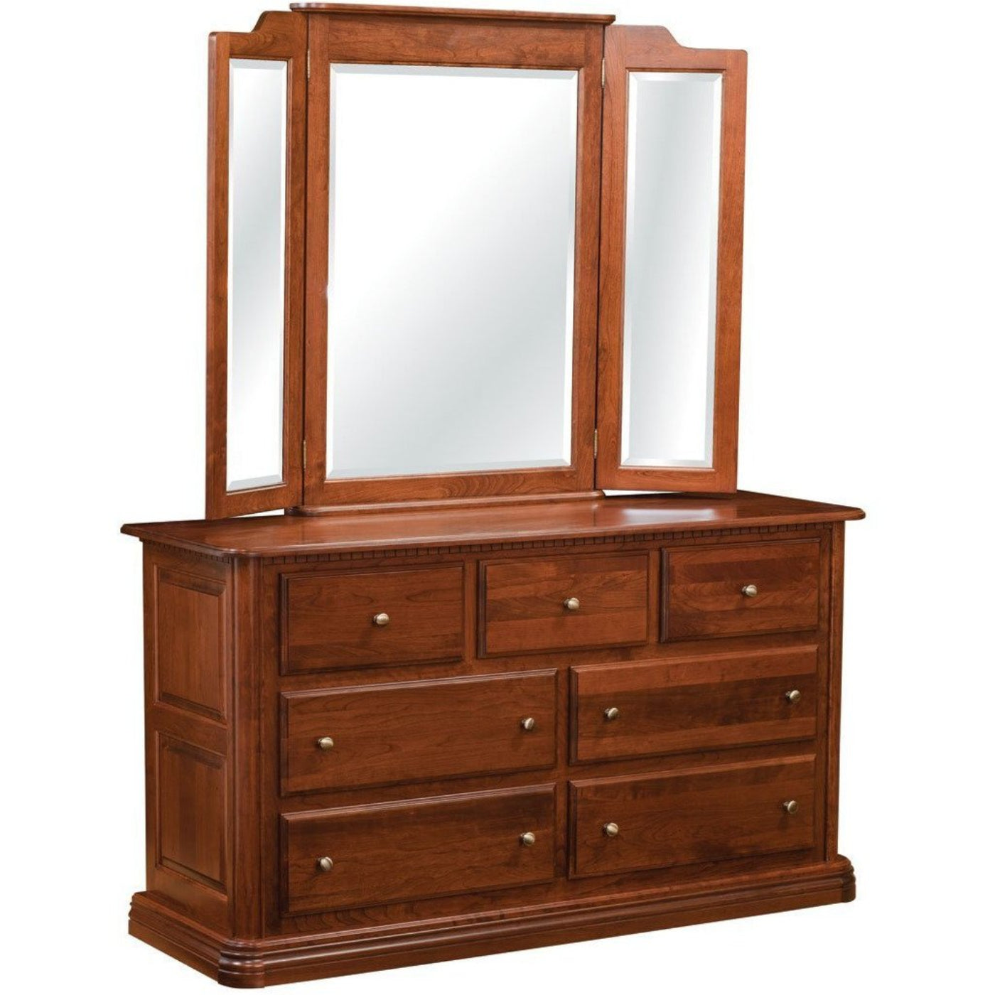 QW Amish Colonial 5pc Set - 208L-COLONIAL-QN 5PC SET