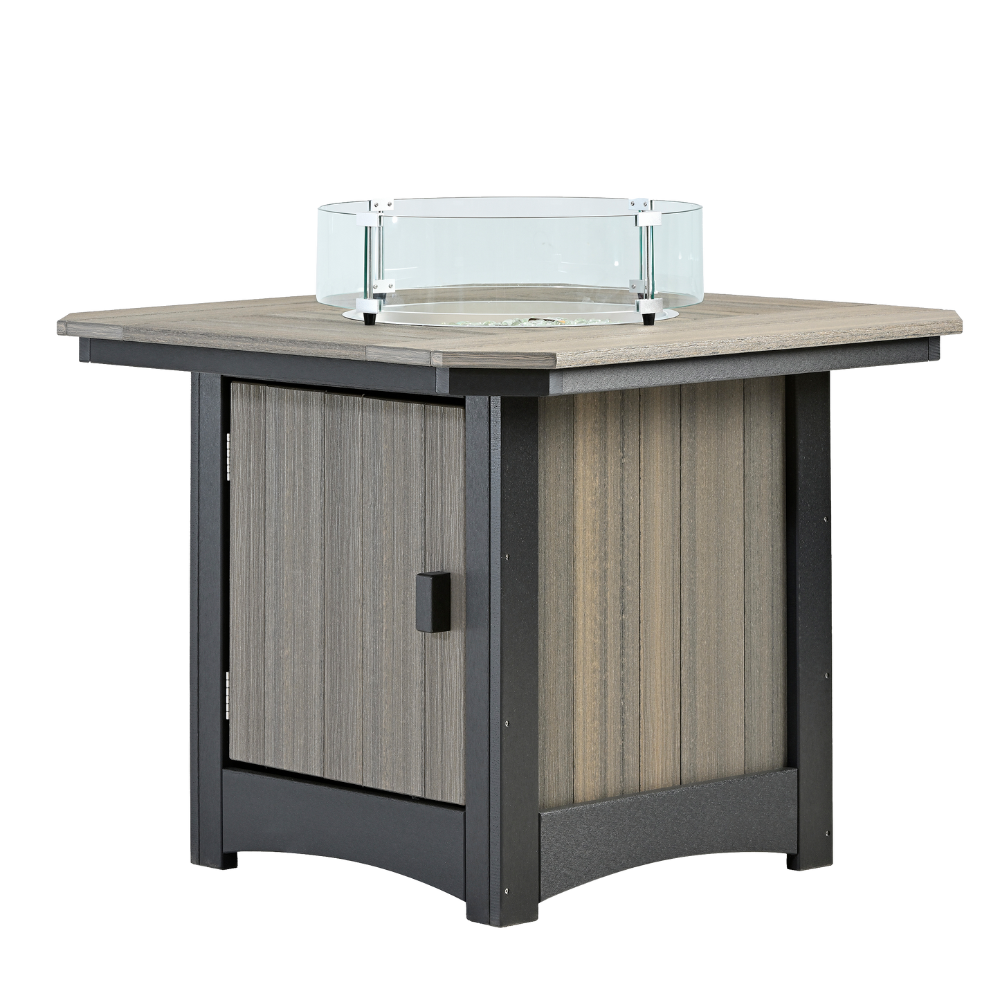 QW Amish Contempo 5pc Counter Fire Table Set - 121L-FPC3644|4-CONTCCS