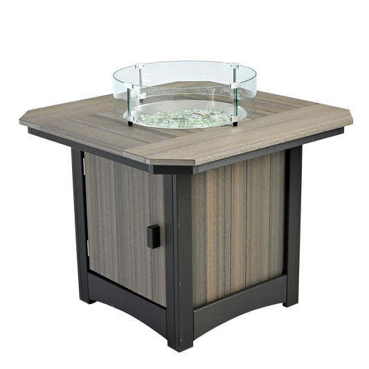 QW Amish Contempo 5pc Counter Fire Table Set - 121L-FPC3644|4-CONTCCS