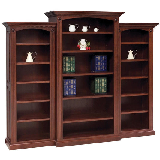 QW Amish Deluxe Bookcase 3pc Set - 202L-GO-3103
