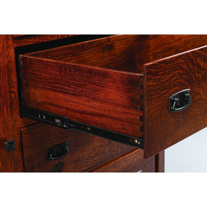 QW Amish Elkins Bed with Storage Option