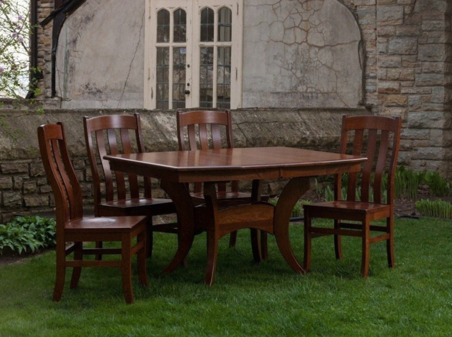 QW Amish Galveston 5pc Set - 371Y-GALVESTON-821Y-FOSTORIA