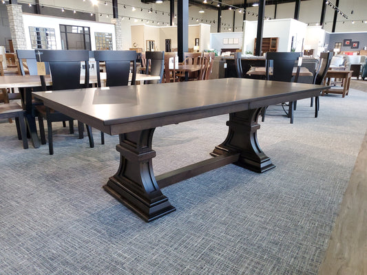 QW Amish Georgetown 9pc Set - 371Y-LEXINGTON|258M-CRA-401-SIDE-ADD STRETCH-FAB