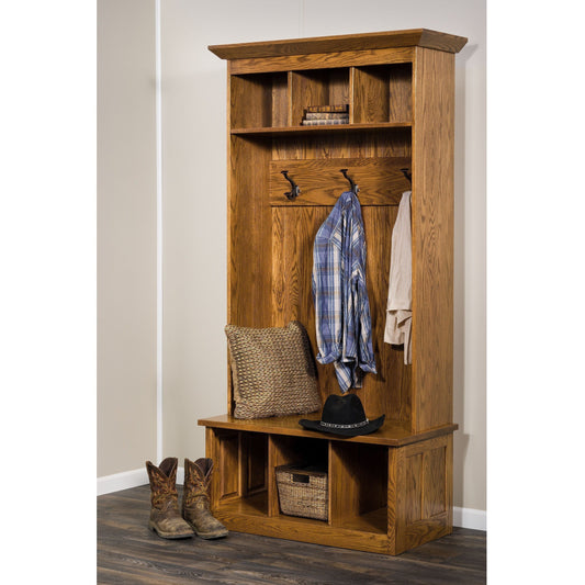 QW Amish Glenwood Hall Seat - 105J-214