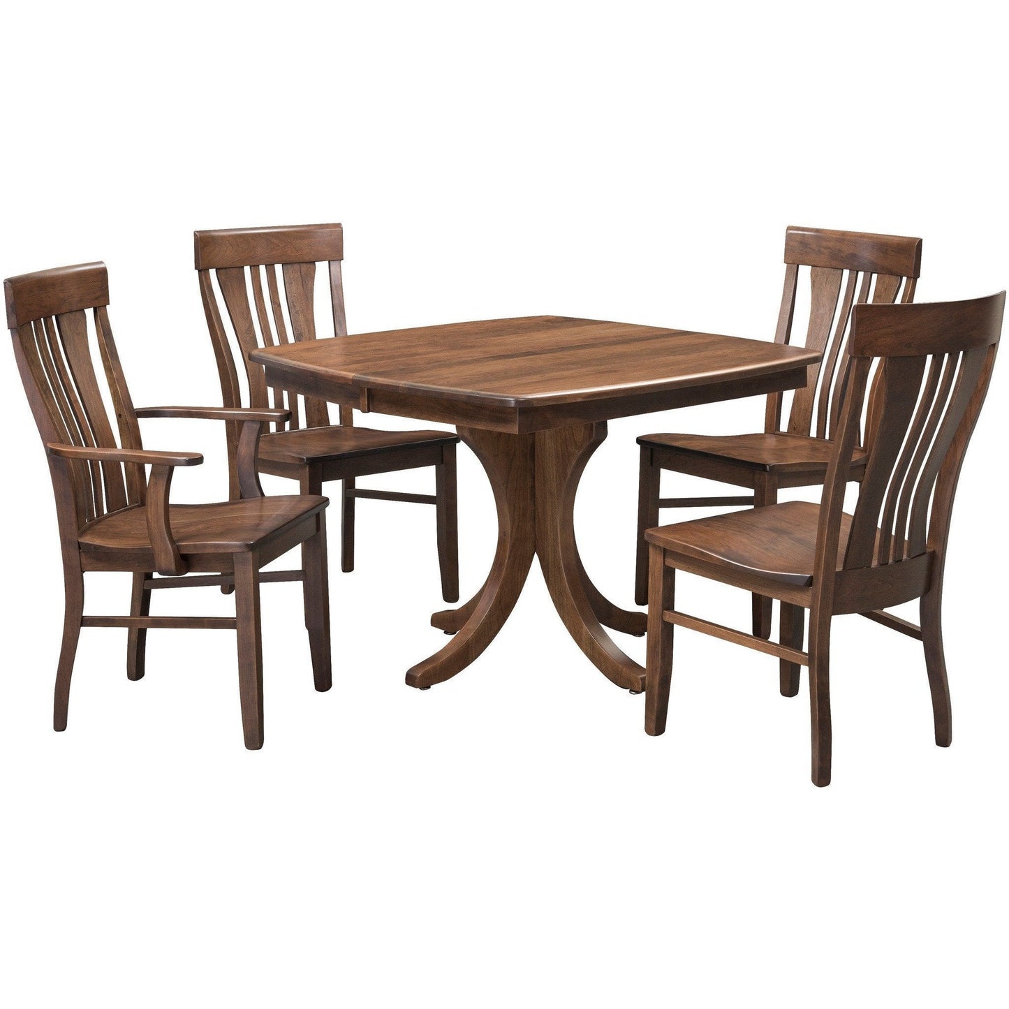 QW Amish Hudson 5pc Dining Set - 118K-HUDSON,234G-HUDSON