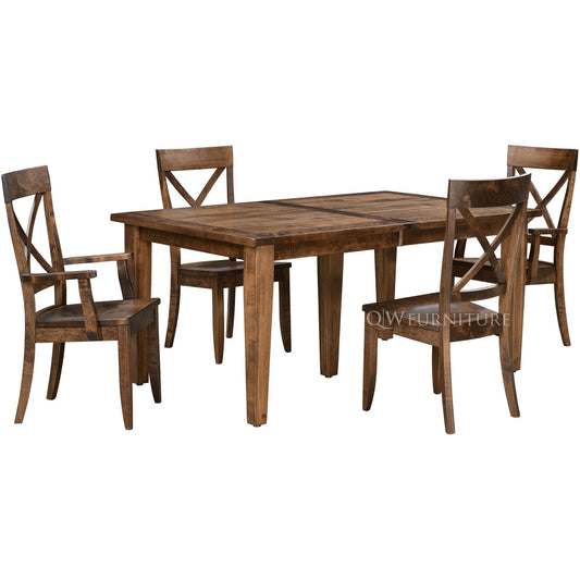 QW Amish Jackson Table - 115T-JACKSON