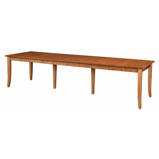 QW Amish Keystone Expandable Leg Table - 614S-KEYSTONE