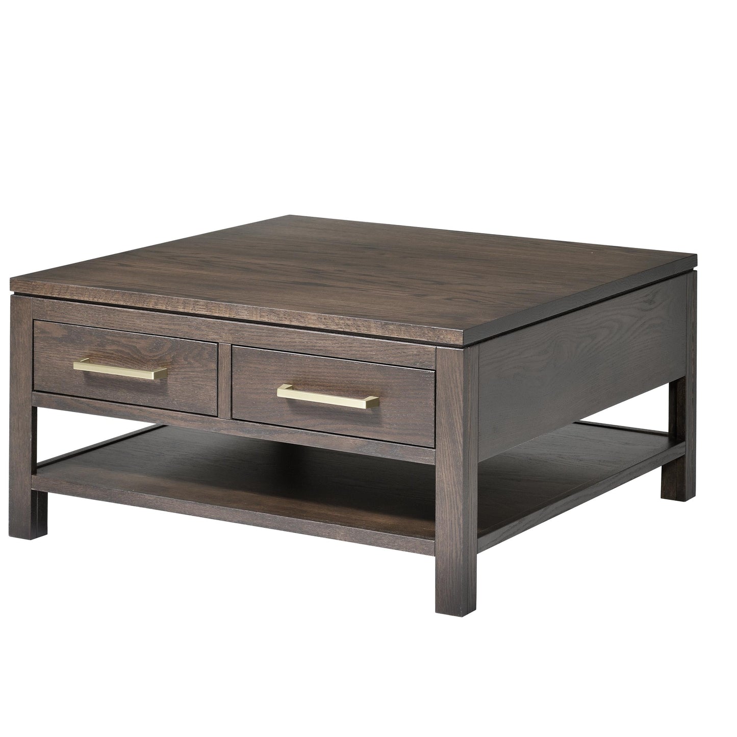 QW Amish Leon 36" x 36" Coffee Table - 857W-L-804-CT