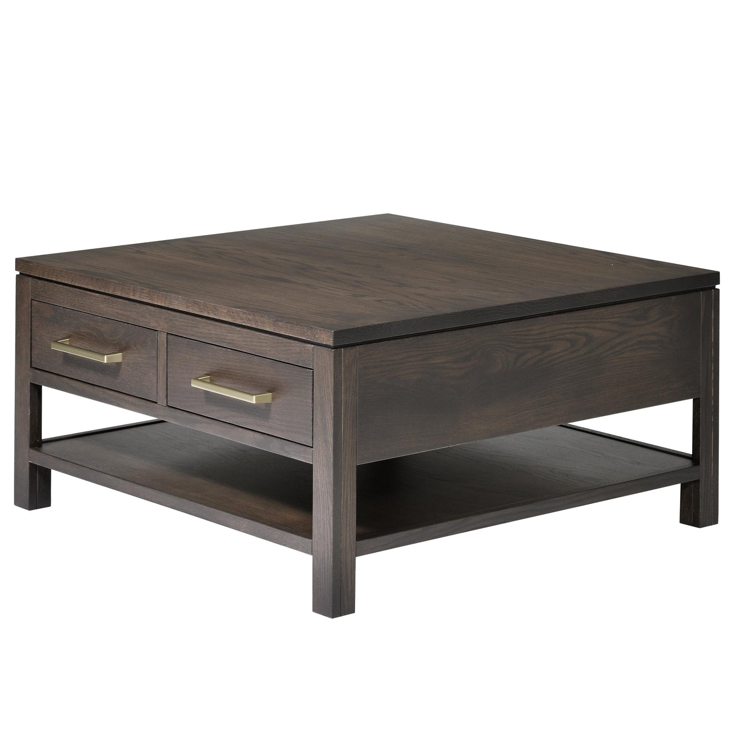 QW Amish Leon 36" x 36" Coffee Table - 857W-L-804-CT