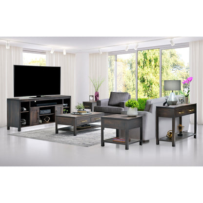QW Amish Leon 36" x 36" Coffee Table - 857W-L-804-CT