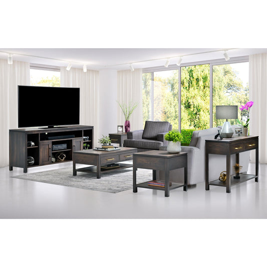 QW Amish Leon 36" x 36" Coffee Table - 857W-L-804-CT