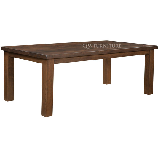 QW Amish Lodge Table - 115T-LODGE-1-7/8WM,4X4