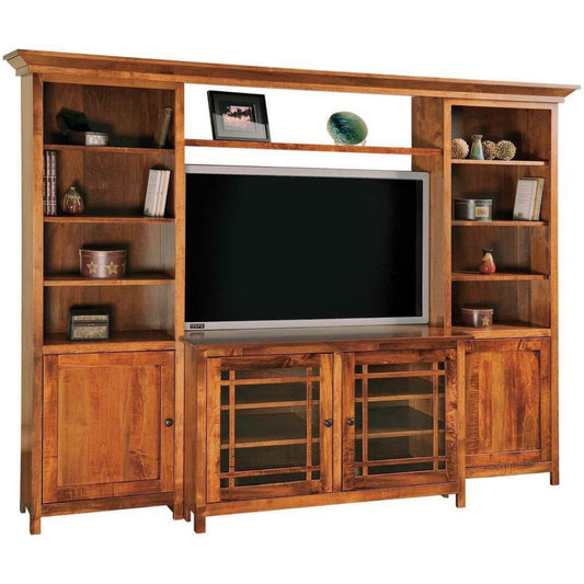 QW Amish Mission Wall Unit - 192C-SC-48W JASON MISSION