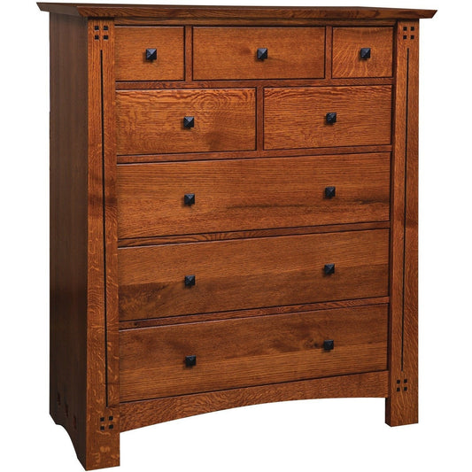 QW Amish Olde Town Mission 8 Drawer Chest - 105F-1530