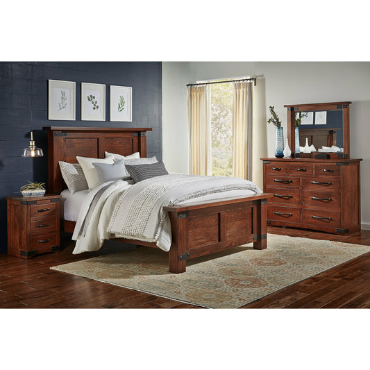 QW Amish Orewood Bed - 933T-083F