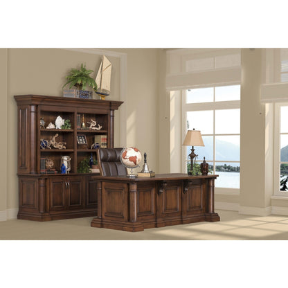 QW Amish Paris Office Executive Desk with Optional Granite Top