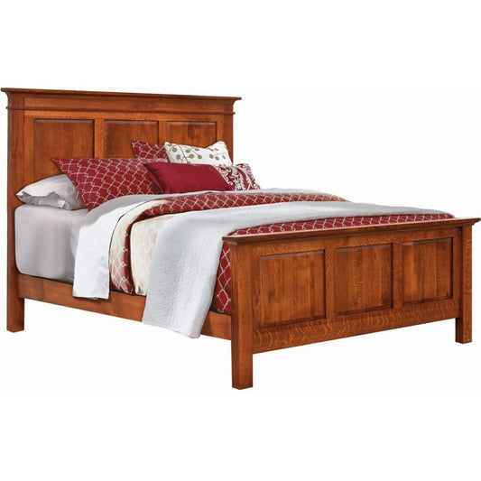 QW Amish Rockwell Bed - 647P-400Q