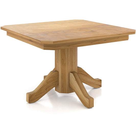 QW Amish Shaker Mission Single Pedestal Table - 118K-SHAKER-SINGLE