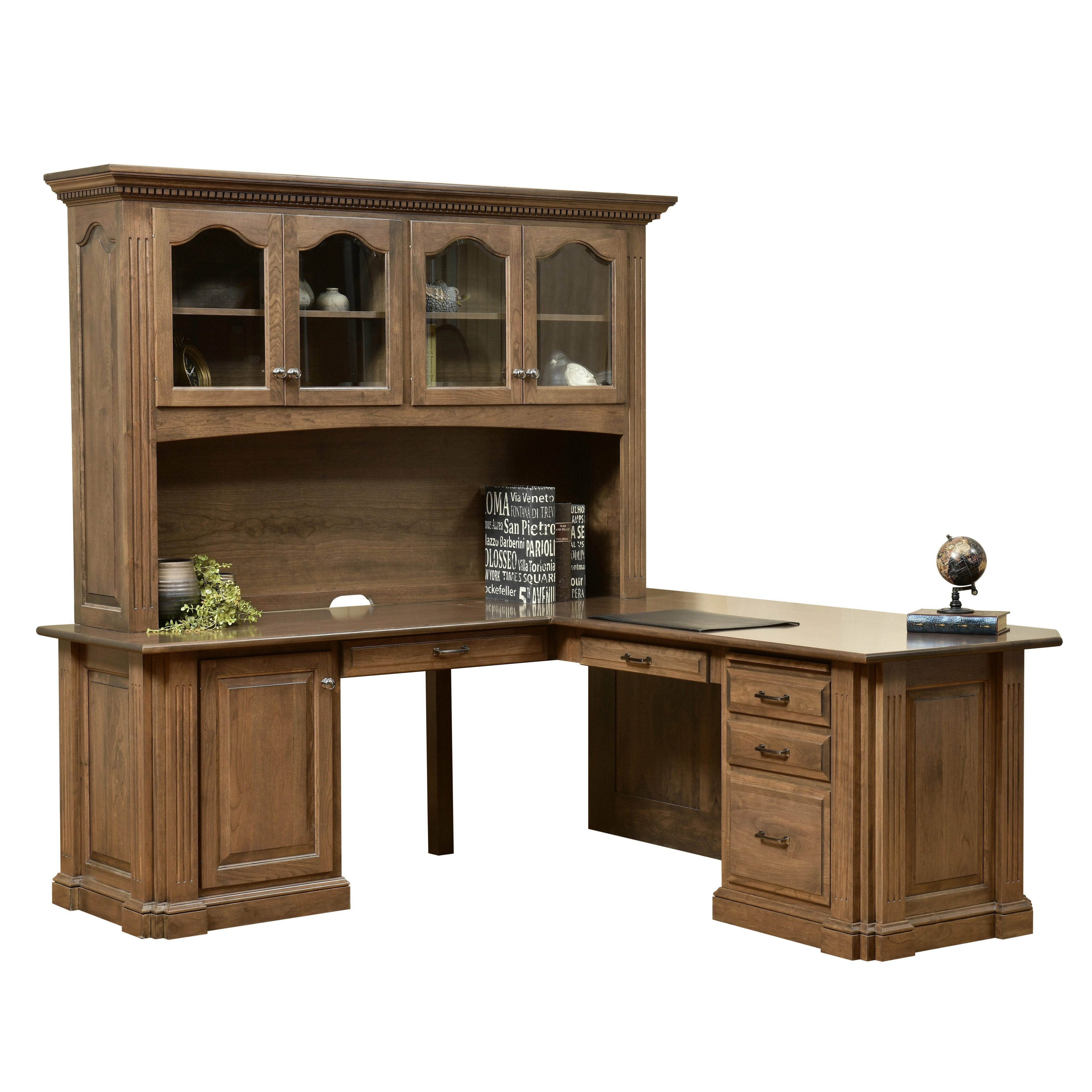 QW Amish Signature Corner Desk - Thumbnail 4