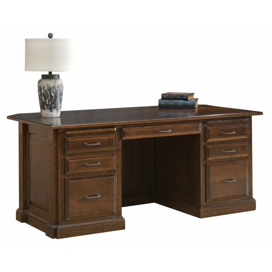 QW Amish Signature Executive Desk - 450C-SIG-1701