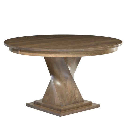 QW Amish Helix Twist Table - 371Y-SPIRAL-PEDESTAL