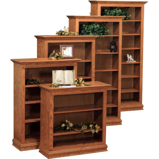 QW Amish Traditional Style Bookcase 36"W