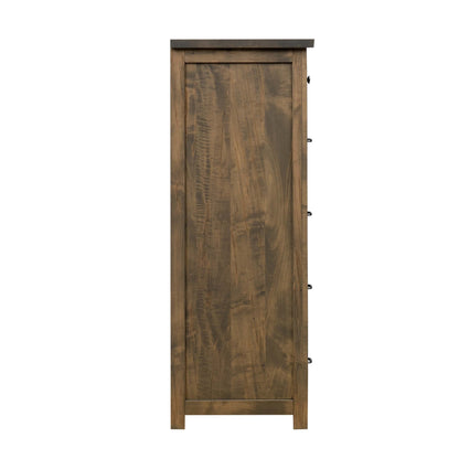 QW Amish Tuscany Live Edge 6 Drawer Chest - 857W-TUS-211-CH
