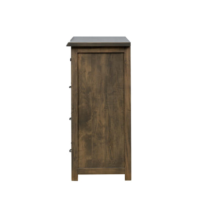 QW Amish Tuscany Live Edge Dresser with Optional Mirror - 857W-TUS-311-DR
